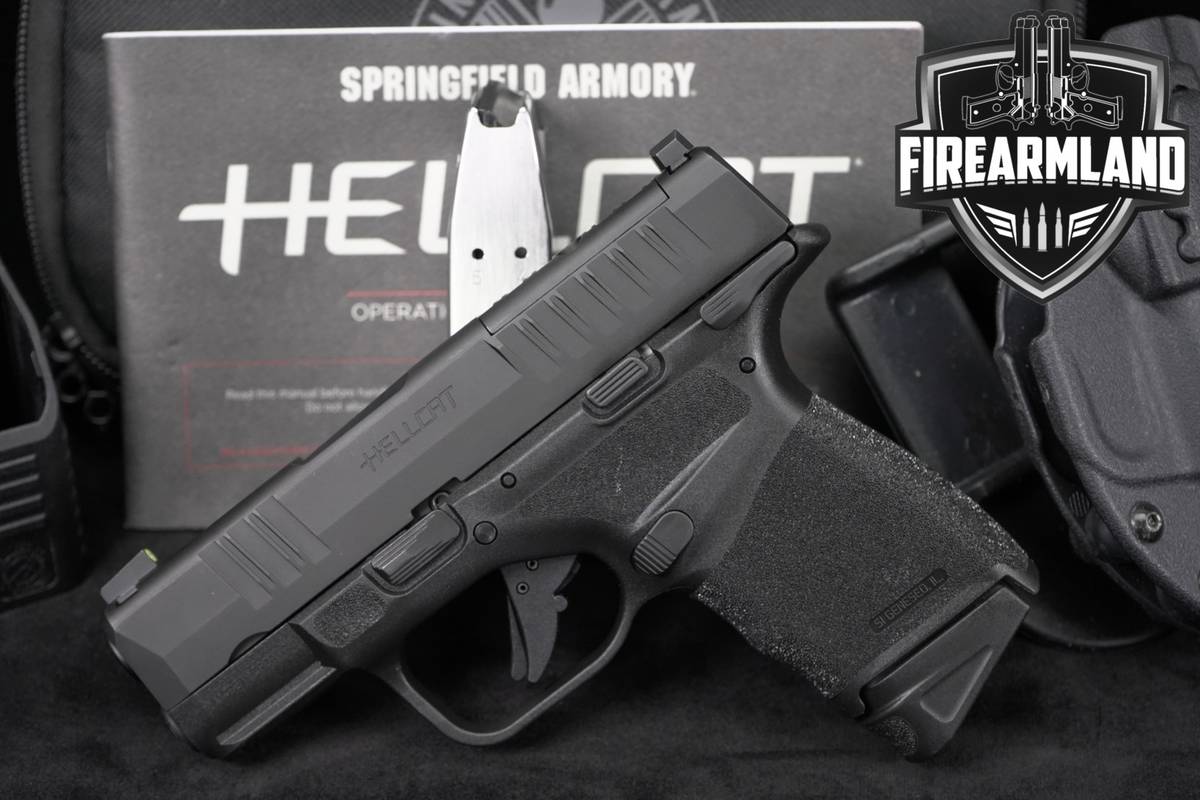 Springfield Armory Hellcat OSP RMSc 9mm 3" +2 MAGS, ORIG CASE & HOLSTER