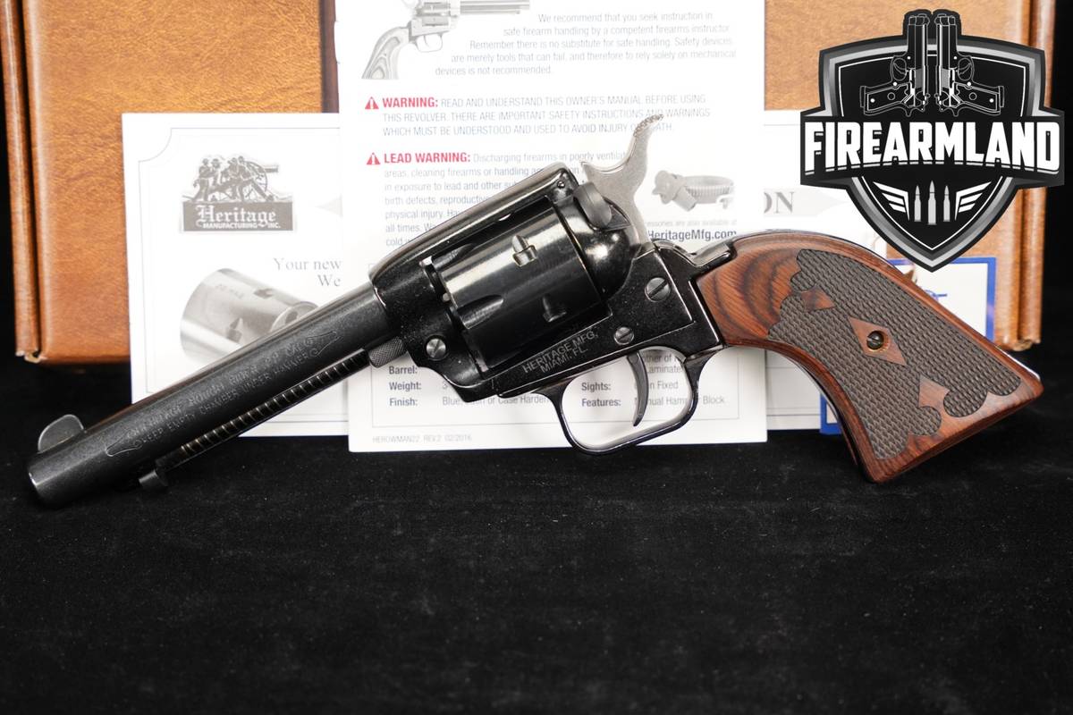 Heritage Manufacturing Rough Rider 22LR 4.75" +ORIG BOX