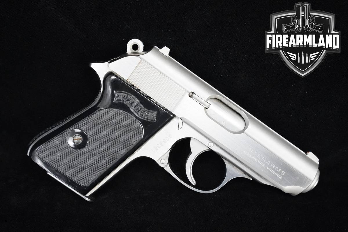 Walther Model PPK 380 ACP Stainless Steel Walther PPK +2 MAGS & ORIG CASE