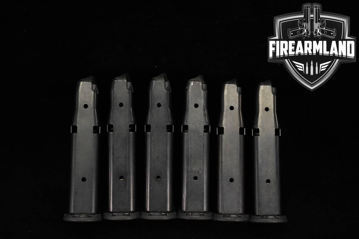Sig Sauer SIX (6) P365 12 Round Magazines .380 ACP P-365 Mags
