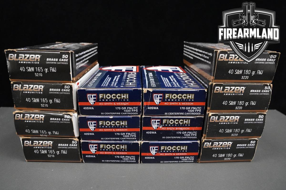 40 S&W Ammo 40-S&W Ammunition 700 ROUNDS
