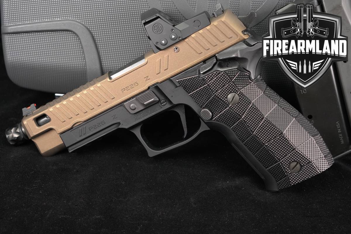 ZEV Sig Sauer P226 SAO TB RXP 9mm P 226 +2 MAGS, ORIG CASE, ROMEO1PRO OPTIC