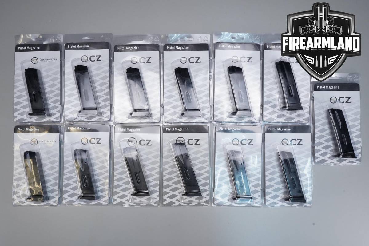 THIRTEEN (13) CZ 75 COMPACT 9mm 10 RD MAGAZINES