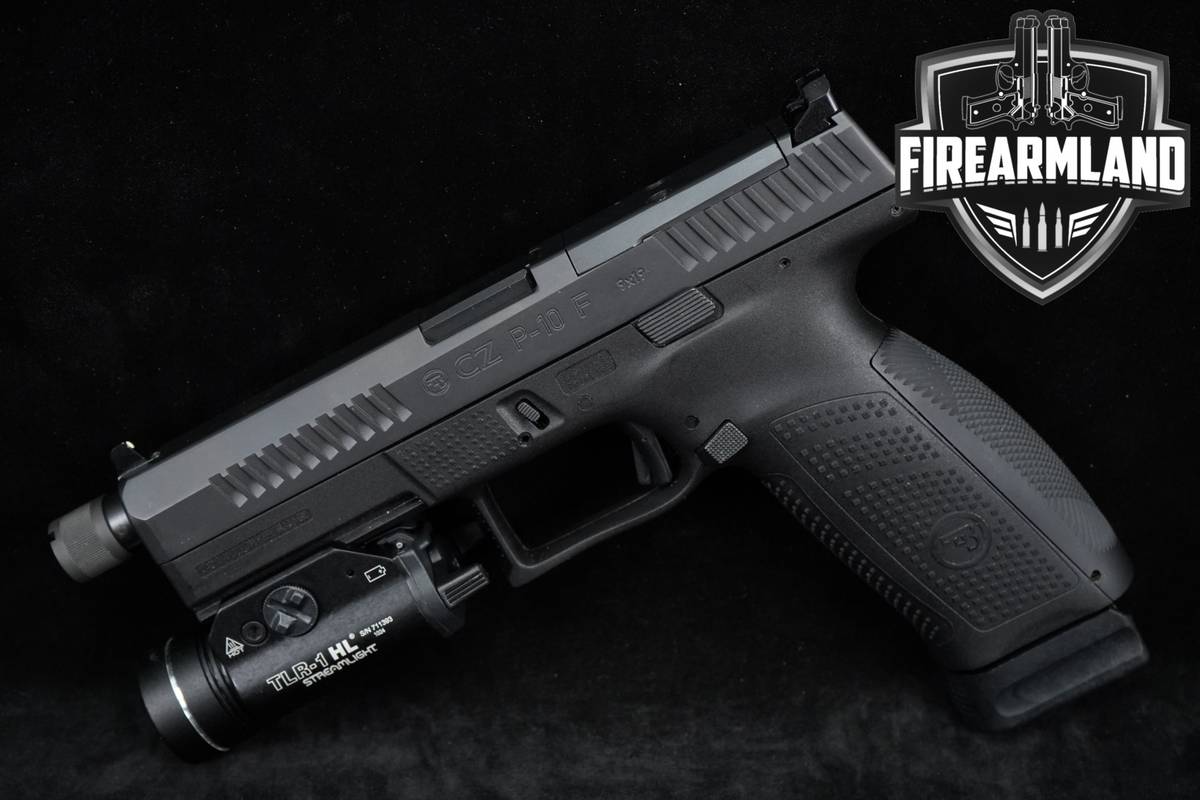 CZ P-10 F Suppressor-Ready 9mm 5.3" P10 Optic-Ready +2 MAGS & ORIG CASE