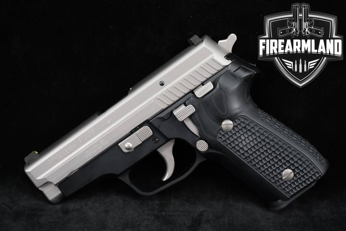 GERMAN FRAME Sig Sauer P229 357SIG 3.9 Two-Tone Stainless & Black +2 MAGS