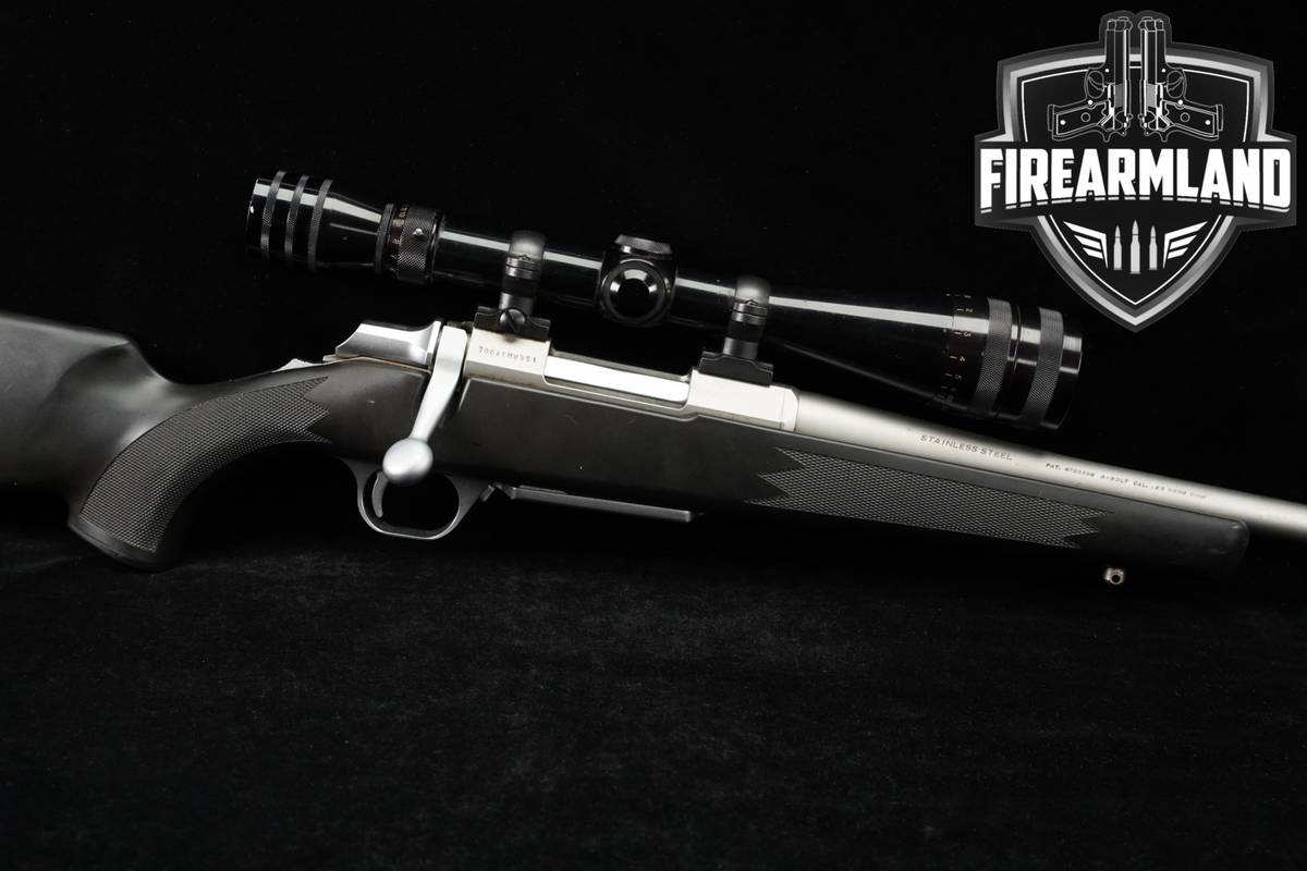 2005 Browning A-Bolt II Stainless Stalker JAPAN 22" Abolt + REDFIELD 4-12X