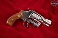 Smith & Wesson (S&W) Model 36-2 Chief's Special .38 Spl. Bright Nickel in Good Condition Image 3