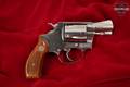 Smith & Wesson (S&W) Model 36-2 Chief's Special .38 Spl. Bright Nickel in Good Condition Image 4