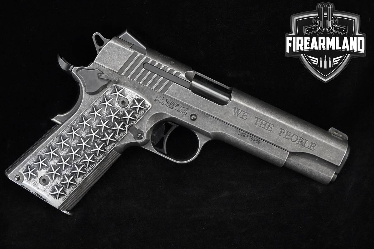 Sig Sauer We The People 45 ACP 1911T Sig-Sauer We-The-People 1911 +ORIG BOX