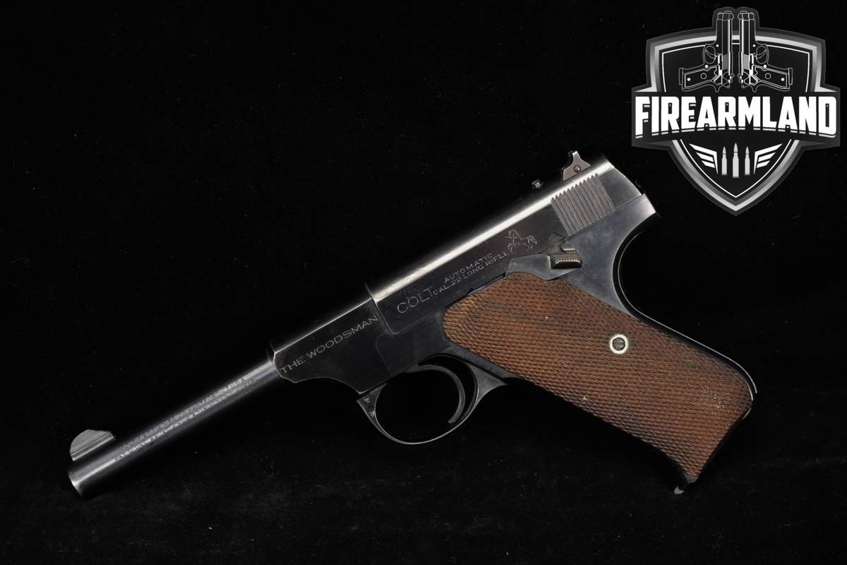 1941 Colt Woodsman First Series, Sport Model 22LR 4.5" Blued