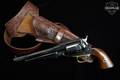 1996 F.lli Pietta Model 1858 Remington Army .44 BPM (Black Powder) Blued/Brass in Good Condition Image 2