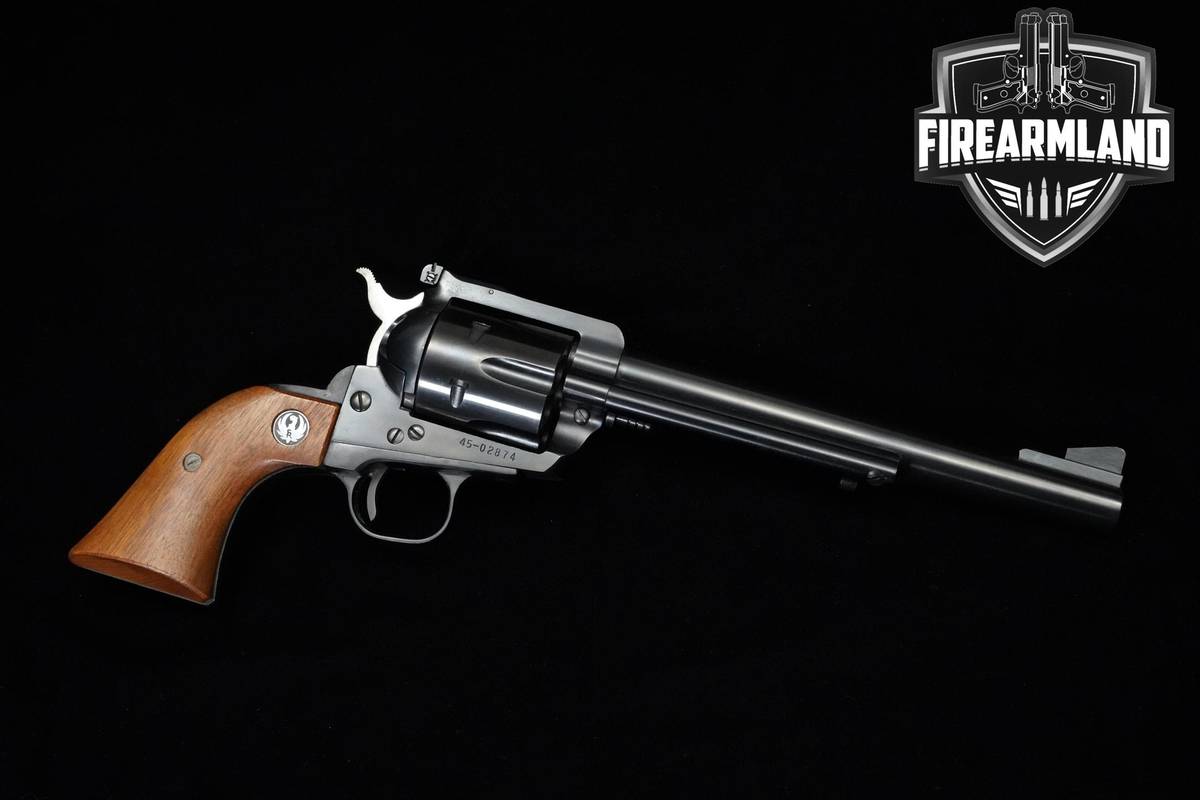 1971 Ruger Blackhawk 45 Colt 7.5" Blued Ruger +HOLSTER
