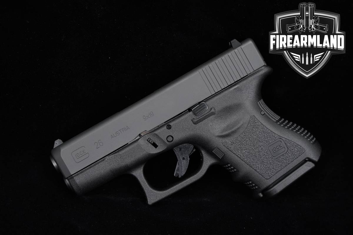 Glock 26 Gen-3 9mm 3.43" G26 Gen3 +2 MAGS & ORIG CASE