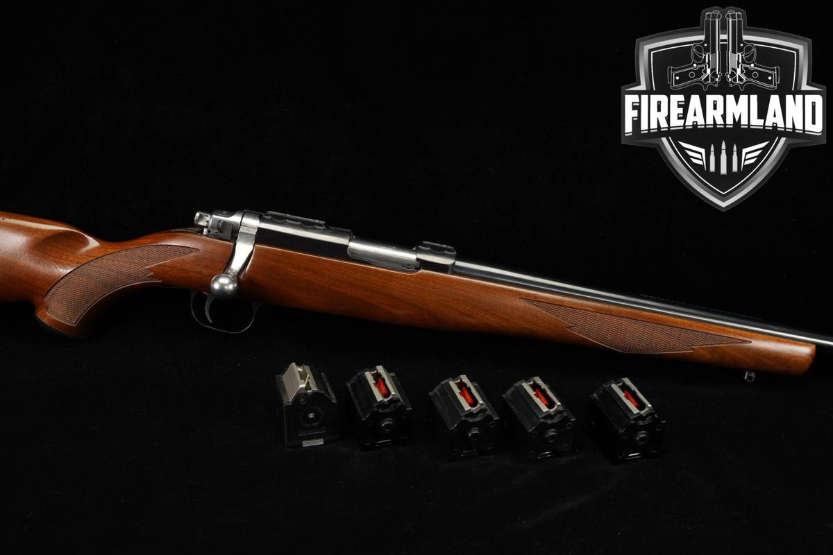 Ruger 77/22 22LR 20 Blued & Walnut 7722 +6 MAGS