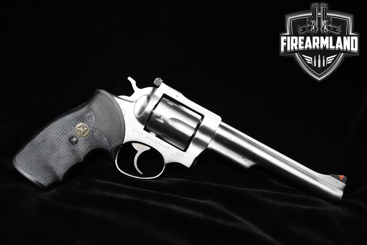 1985 Ruger Security-Six 357 Magnum Stainless Steel Ruger-Security-6 DA/SA