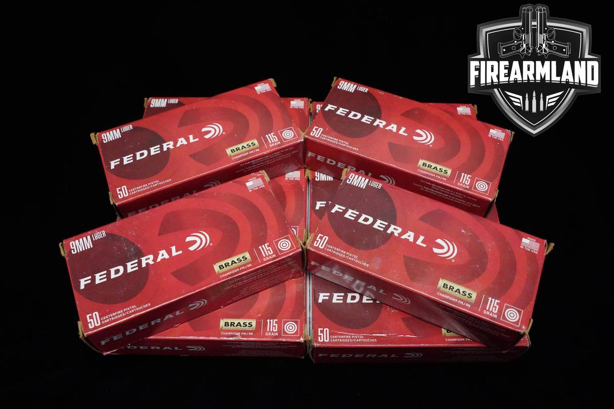 9mm Ammo 9 Ammo 500 ROUNDS