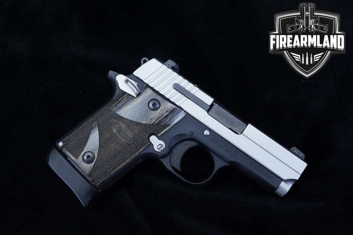 Sig Sauer P938 Blackwood 9mm 3" Two-Tone Sig-Sauer P938 +5 MAGS & ORIG CASE