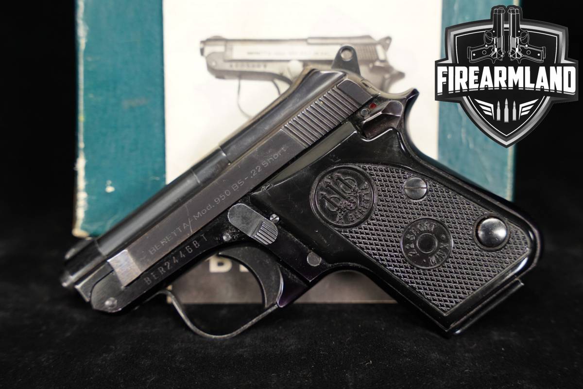 Beretta Mod 950 BS Minx 22 Short 2.4" Blued 950BS +ORIG BOX