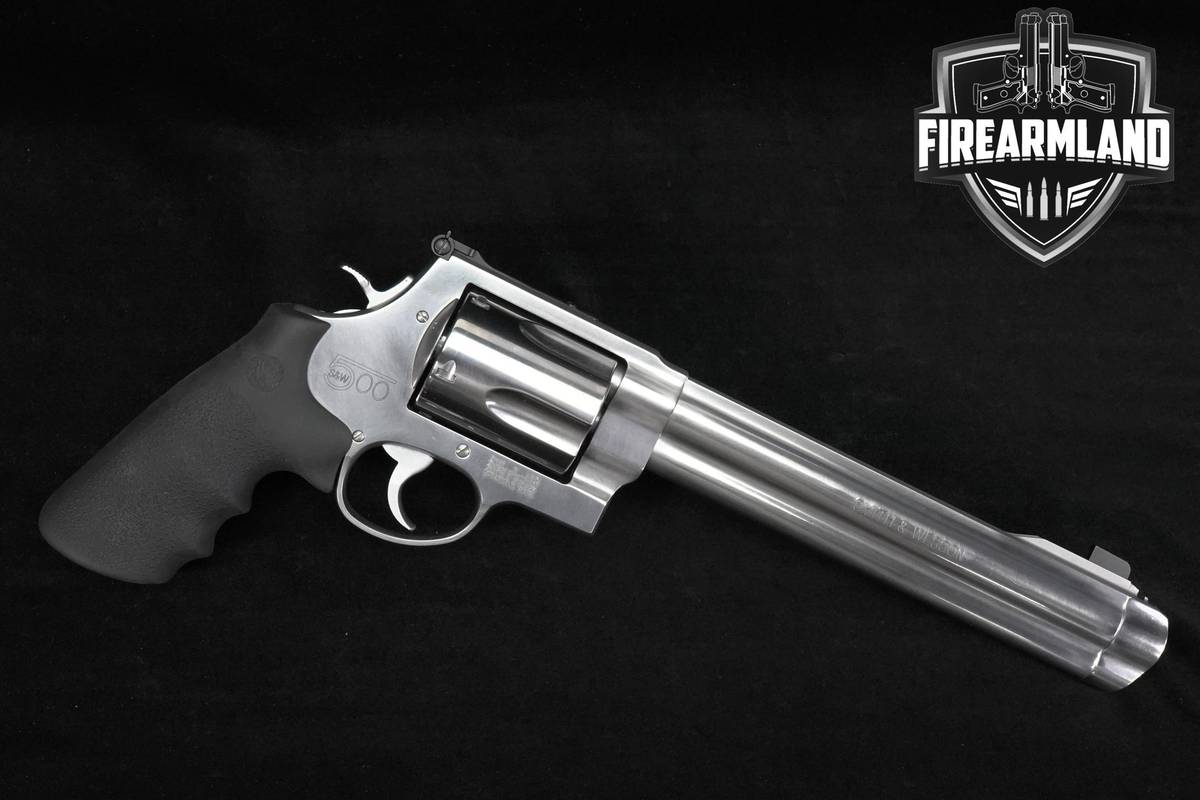 BEAR HUNTER! Smith & Wesson S&W Model 500 Magnum 8.38" Stainless DA/SA