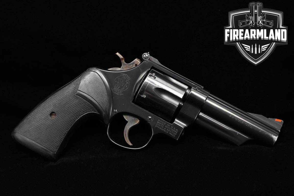 Smith & Wesson (S&W) Model 25-5 45 Colt 4" S&W 25-5 DA/SA