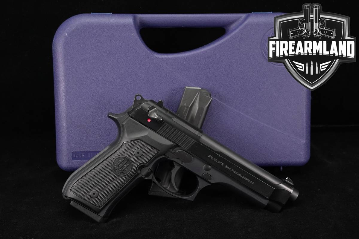 Beretta 92FS 9mm 4.9" +2 MAGS & ORIG CASE