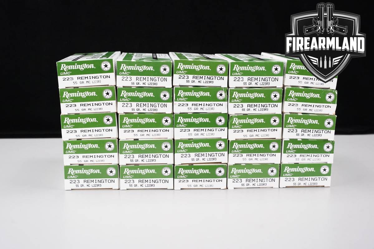 500 RDS! 223 Rem Ammo 223 Remington