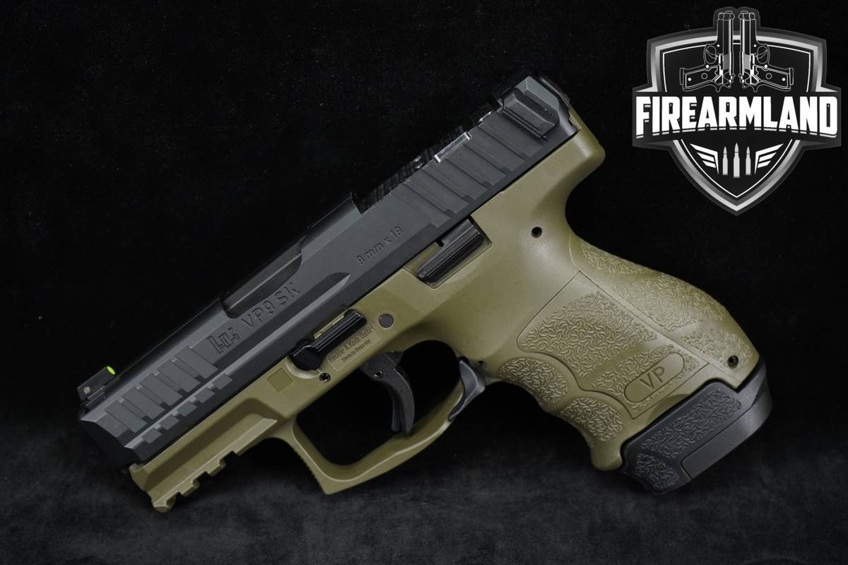 Heckler & Koch VP9SK 9mm 3.39" Two-Tone +4 MAGS & ORIG CASE