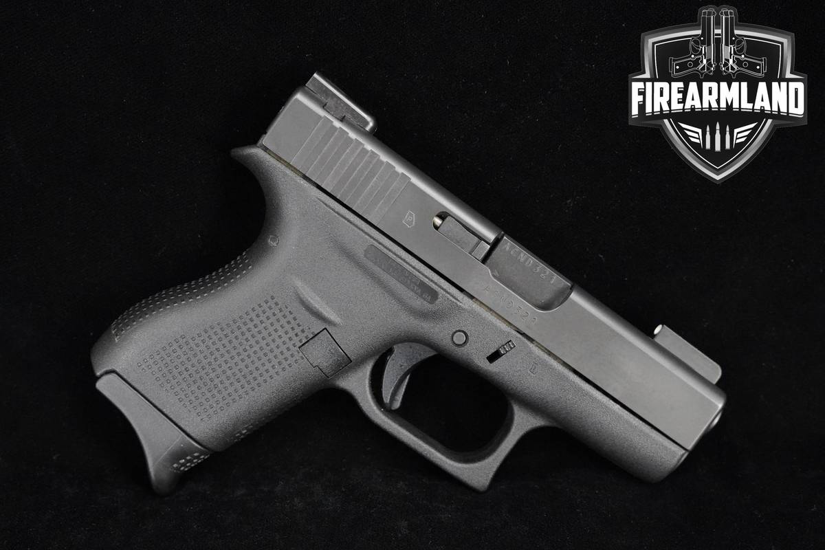 Glock 42 G42 Slimline 380 ACP 3.2" Glock-42 G-42 +3 MAGS & ORIG CASE