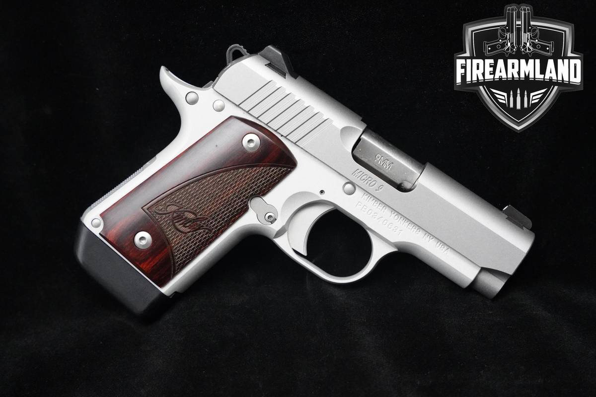Kimber Micro 9 Stainless 9mm 1911-A1 Kimber-Micro 1911A1 Micro9 Compact