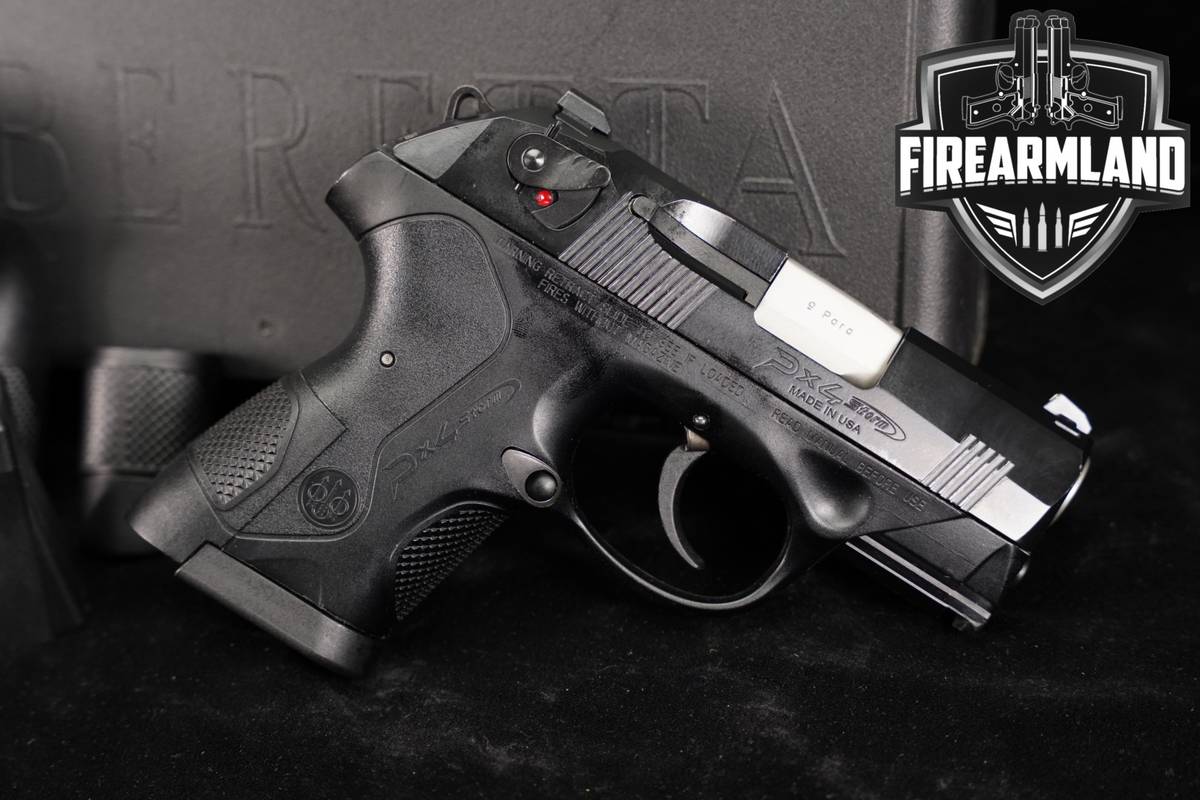 Beretta Px4 Storm Sub-Compact Type F 9mm PX 4 +3 MAGS & ORIG CASE