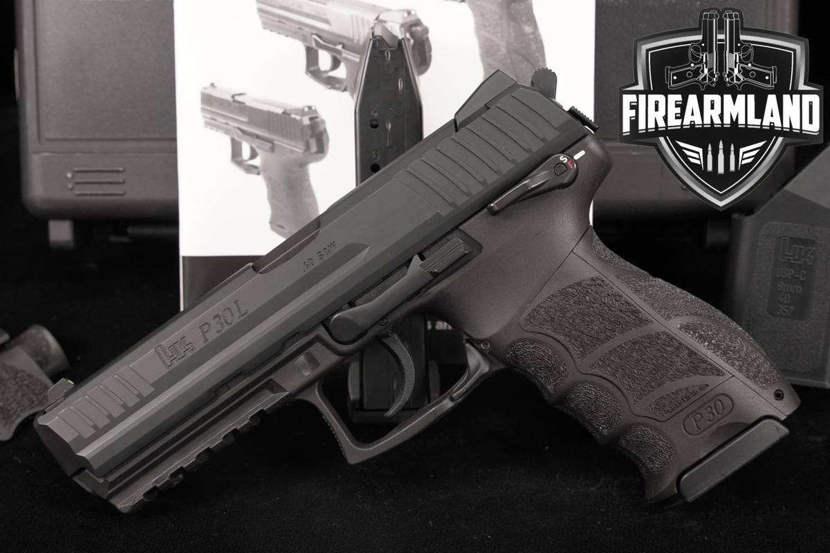 Heckler & Koch P30L S V3 40 S&W H&K P30 L P-30 GERMAN +2 MAGS & ORIG CASE