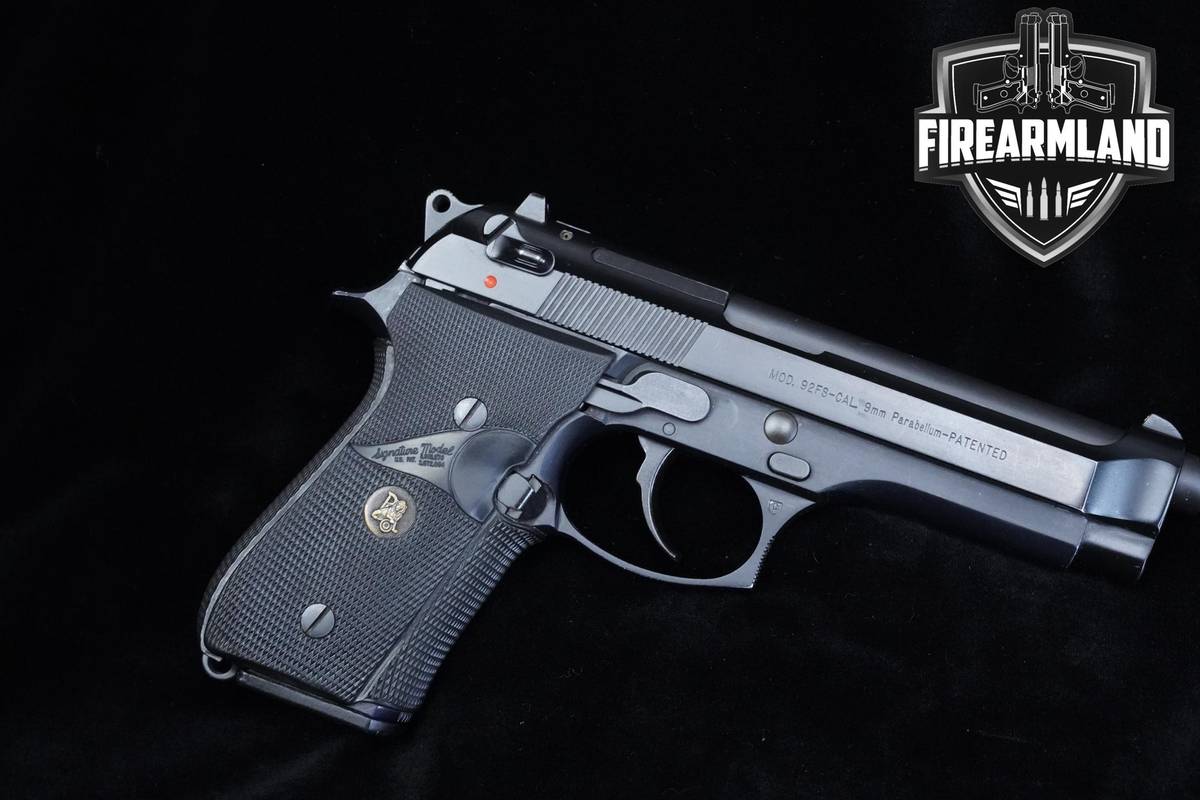 Beretta 92FS 9mm 4.9" Black Bruniton Beretta 92 M9 DA/SA