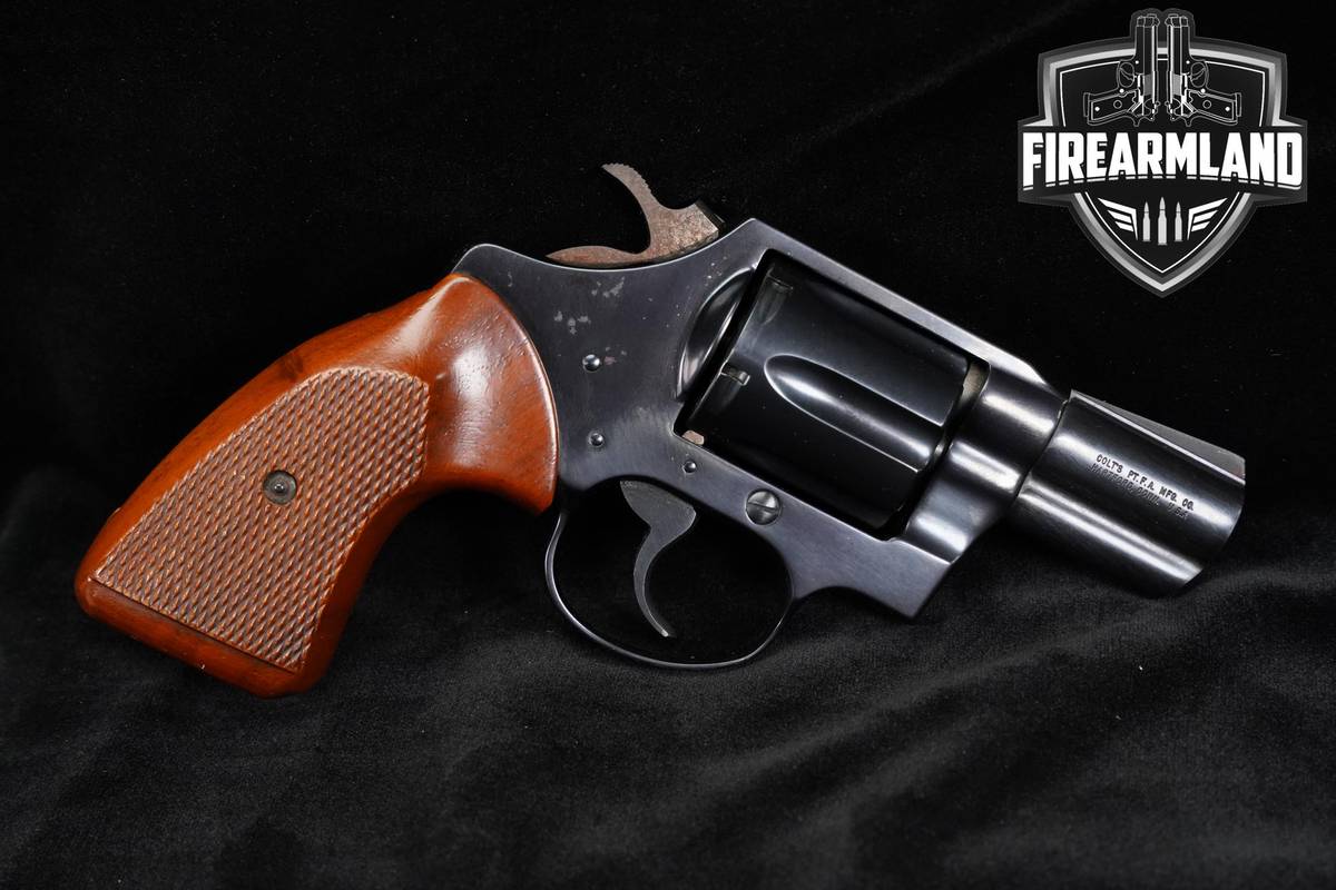 1981 Colt Detective Special 3rd Issue 38Special 2" High-Polish Blued DA/SA