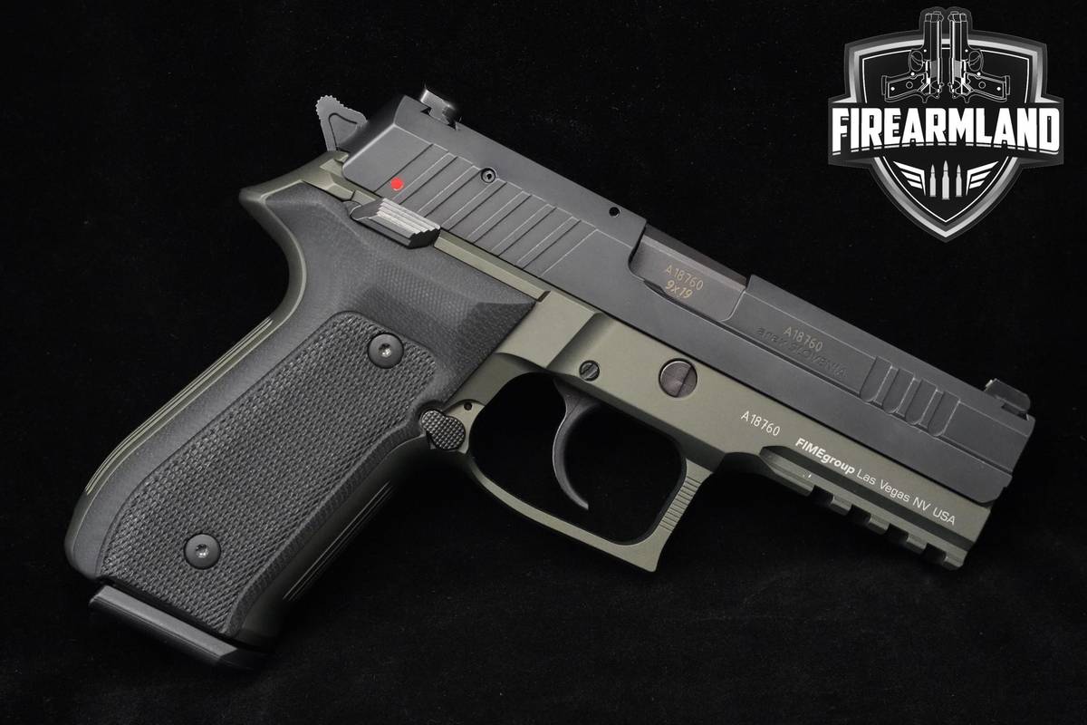 AREX Rex Zero 1 S 9mm ODG AREX+2 MAGS & ORIG CASE ZERO-1 9x19