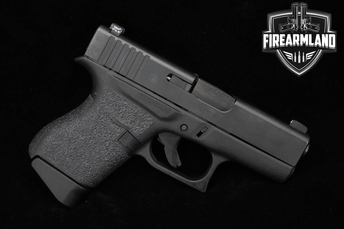 Glock 43 Slimline 9mm 3.4" G43 +2 MAGS & ORIG CASE