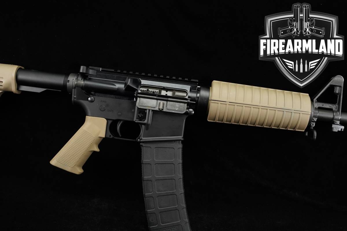 Palmetto State Armory PSA PA-15 5.56 NATO 16" AR15 AR Black & FDE