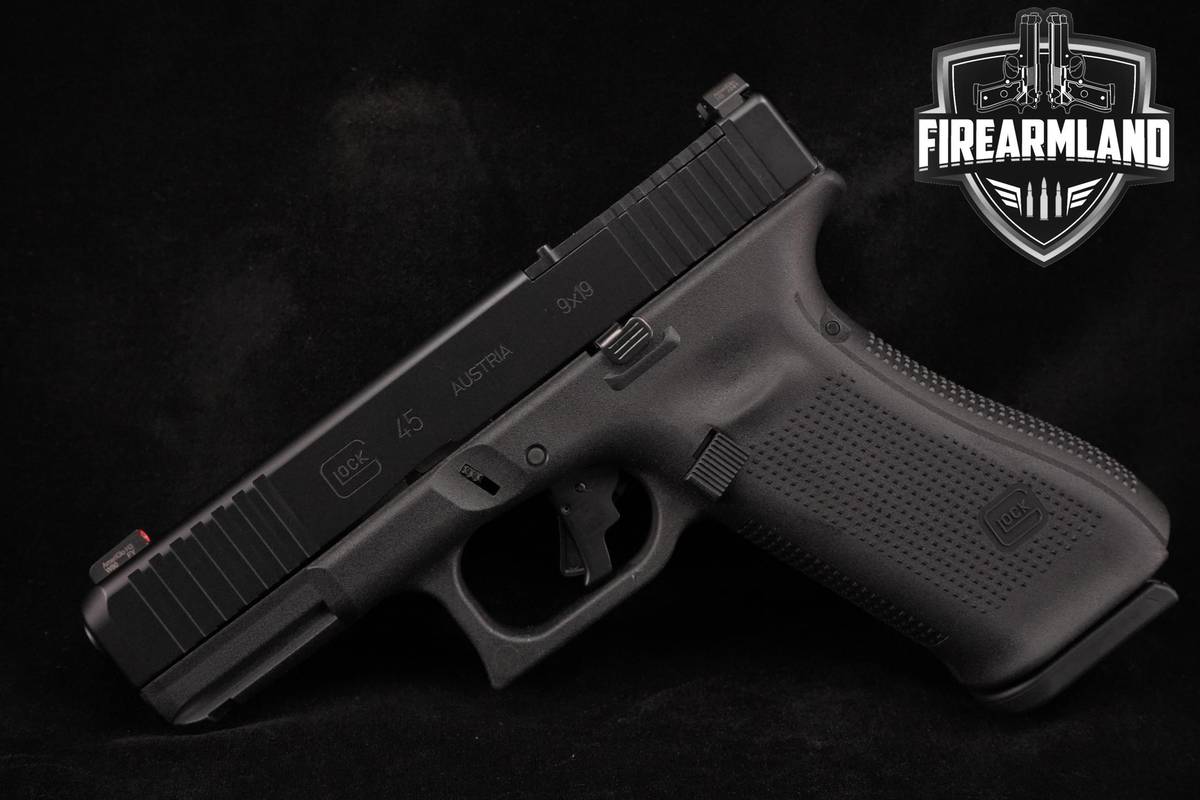 Glock 45 Gen5 MOS (FACTORY REBUILT!) 9mm 4.02 G45 Gen 5 +5 MAGS & CASE