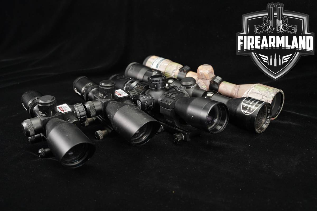 FIVE SCOPE LOT 5 Pack Firefield Nikon Bushnell Scopes Riflescope