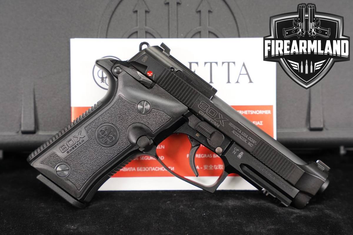 Beretta 80X Cheetah 380 ACP Optics-Ready 3.9" 80 X +2 MAGS