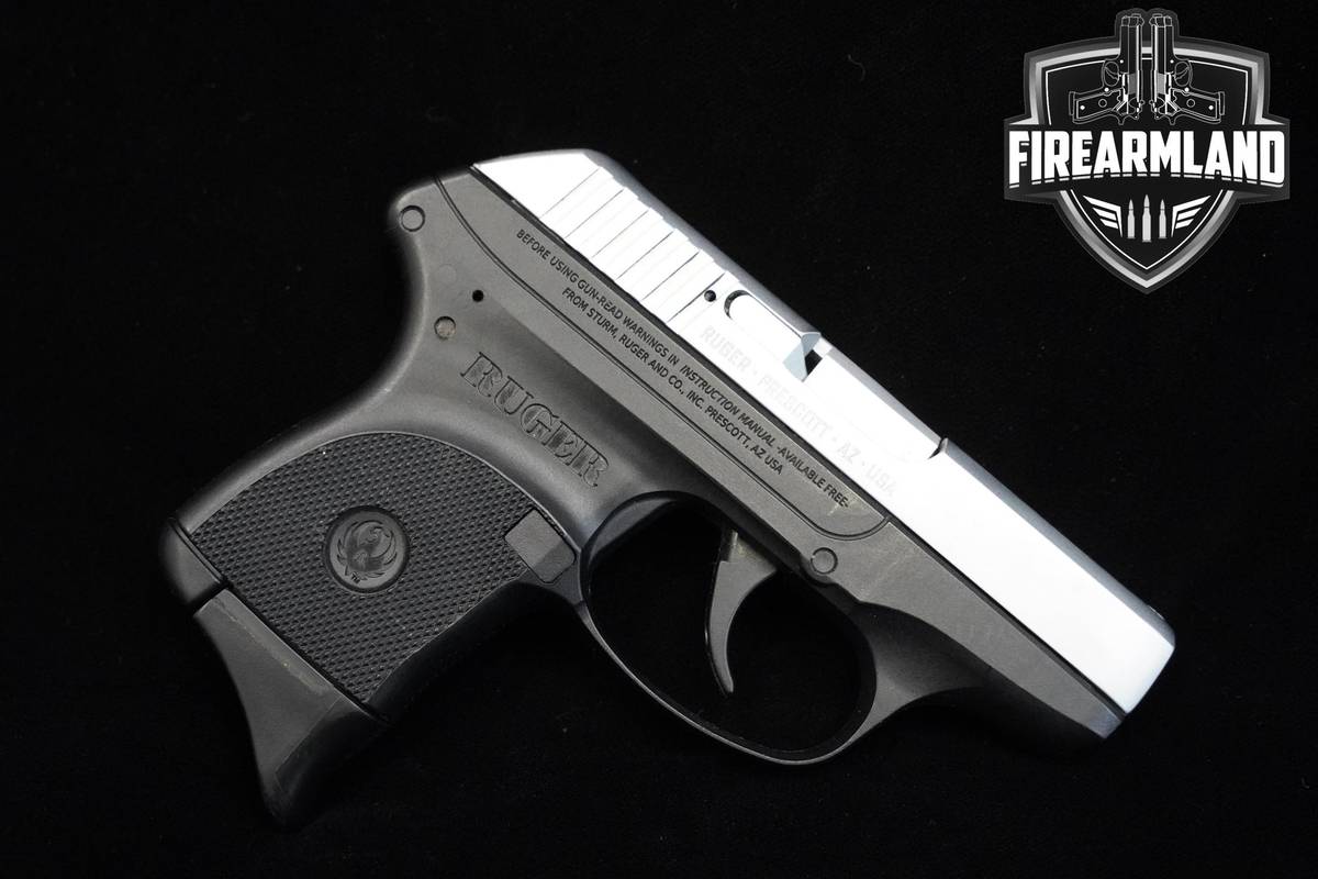 Sturm Ruger LCP 380 ACP Satin Chrome Two-Tone LCP Ruger +2 MAGS & ORIG BOX