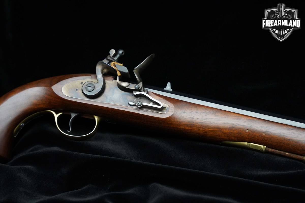 NICE Davide Pedersoli Kentucky Pistol Maple .54 Flintlock Pistol OCTAGONAL