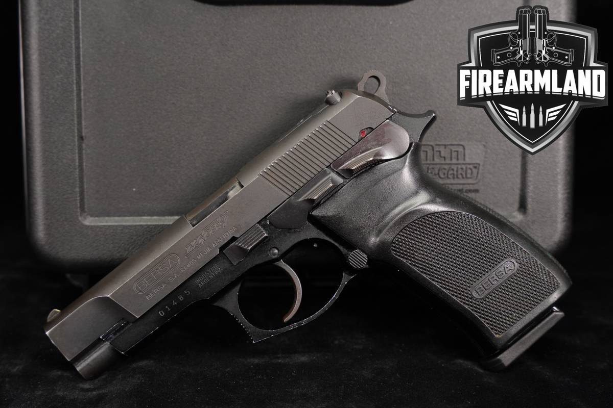 Bersa Thunder 9 9mm 4.25 DA/SA Early non-Pro +CASE