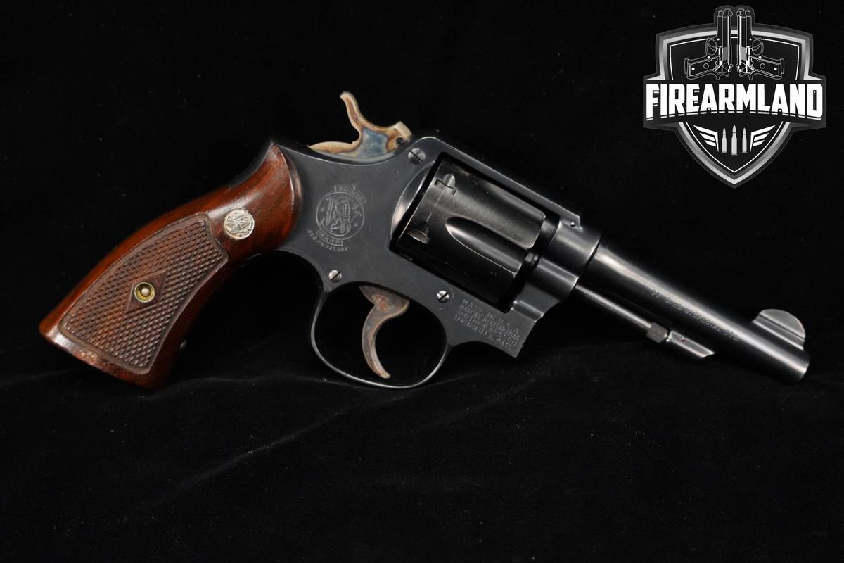 VINTAGE! Smith & Wesson Pre-Model 10 Military Police 38SPL 4" +ORIG BOX