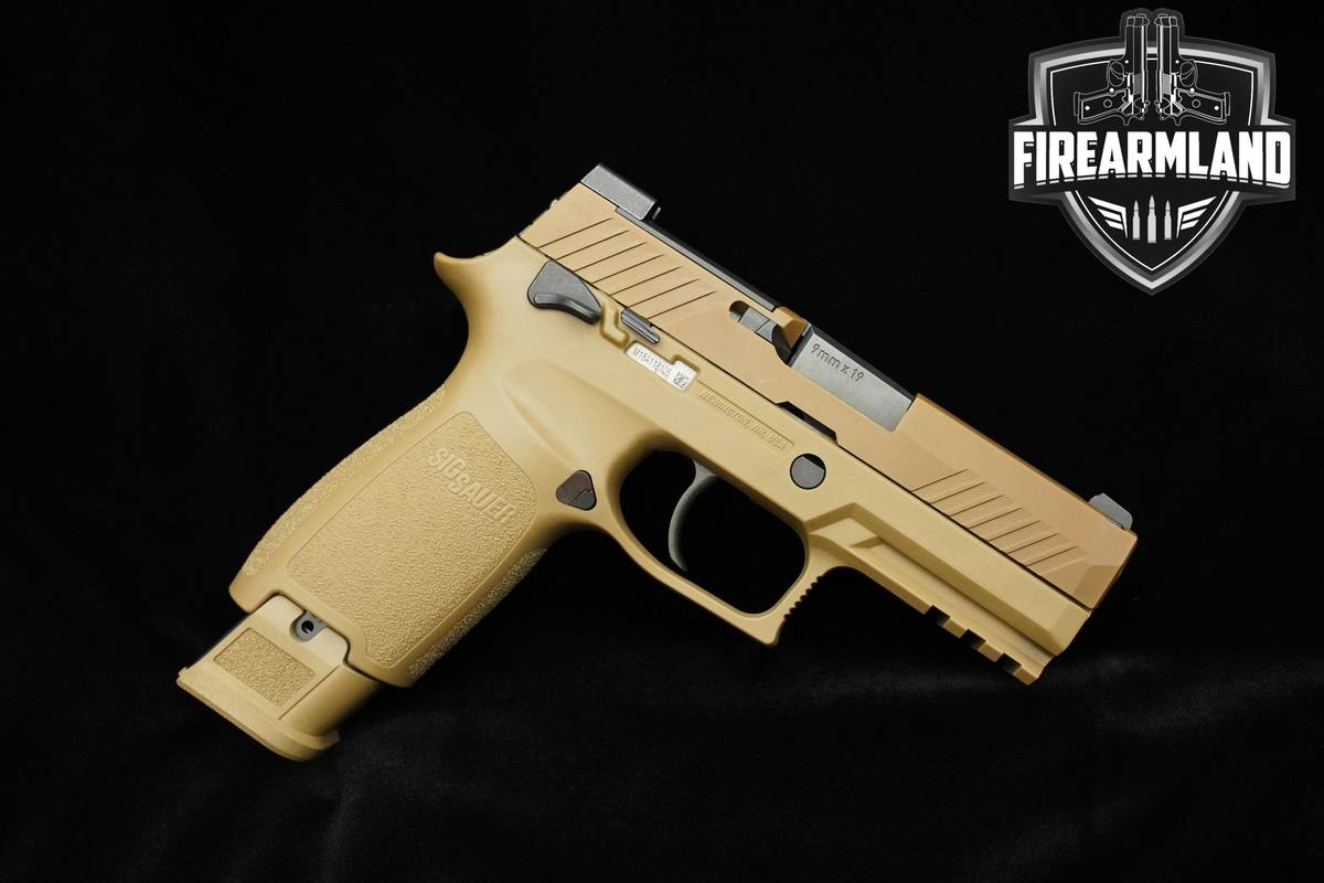 Sig Sauer P320-M18 9mm 3.9" Coyote P320-M18 +3 MAGS & ORIG CASE