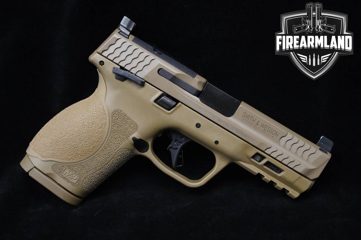 Smith & Wesson S&W M&P9 M2.0 OR 9mm 4" FDE S&W-M&P-9 +2 MAGS & ORIG BOX