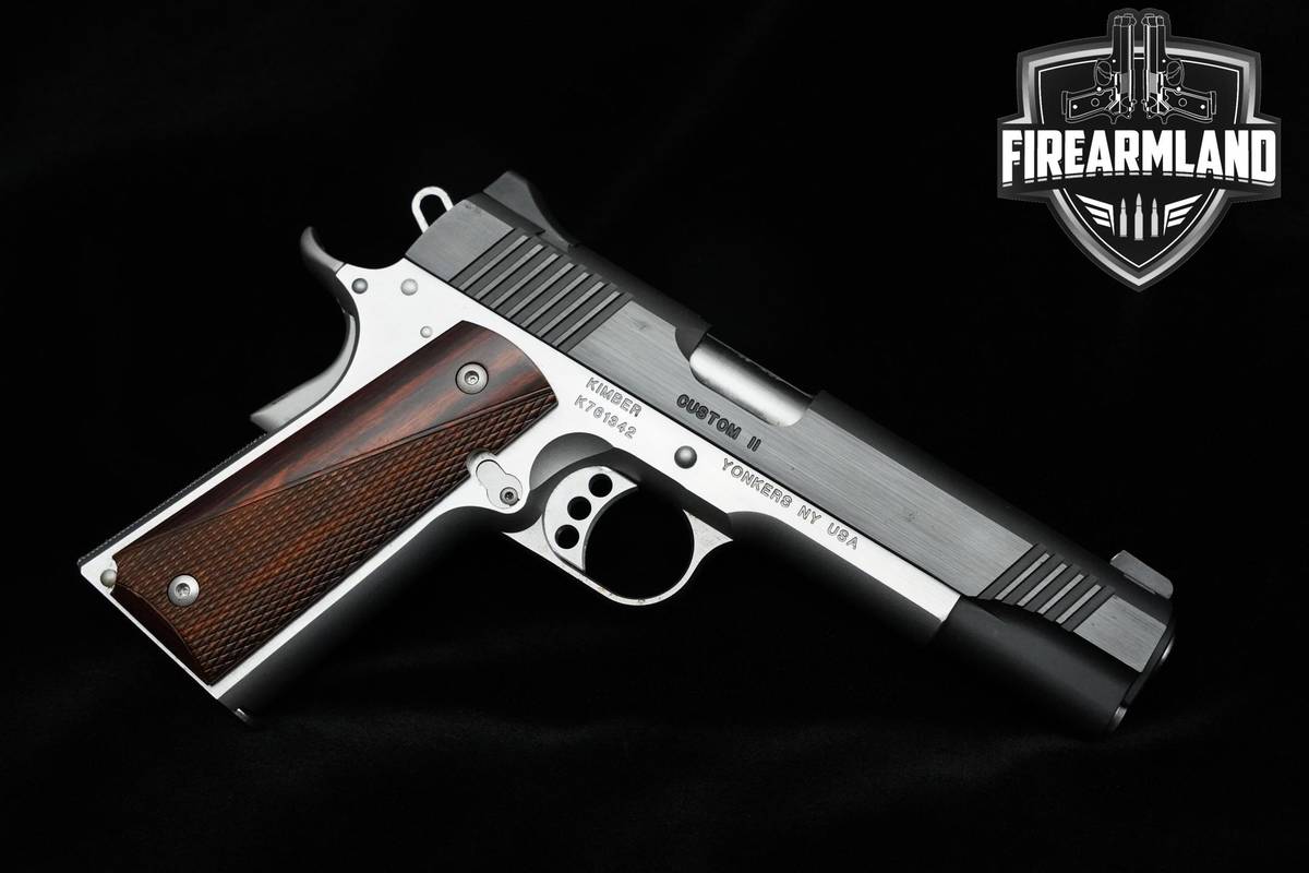 Kimber 1911 Custom II Two-Tone 45 ACP 5" Two-Tone Kimber 1911-A1 +ORIG CASE