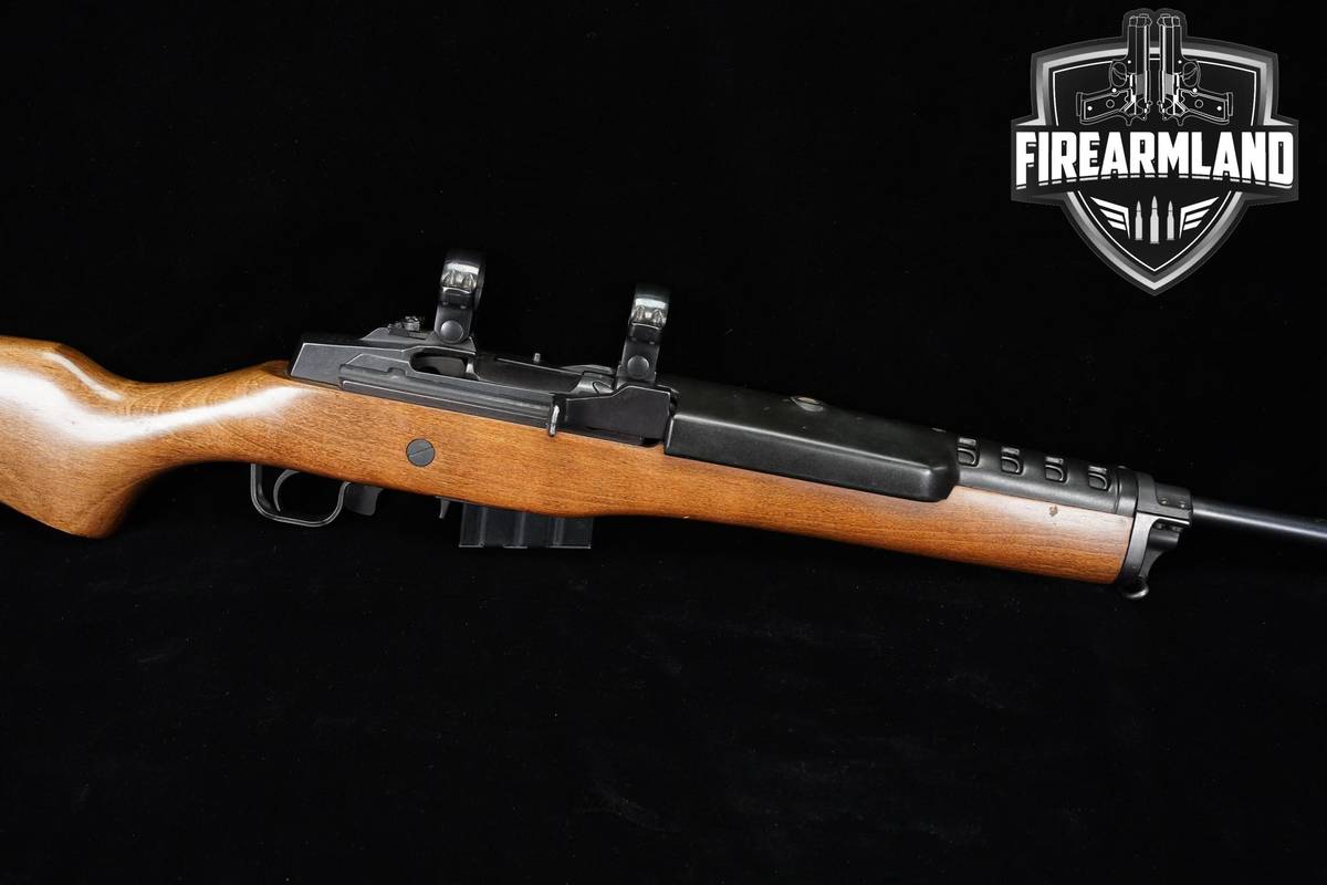 2002 Ruger Mini-14 Ranch Rifle 223 Rem 18.5" Blued & Hardwood Sport Carbine