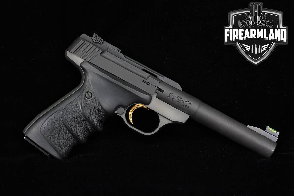 Browning Buck Mark Practical URX 22LR 5.5 Gray Pistol +2 MAGS & ORIG CASE