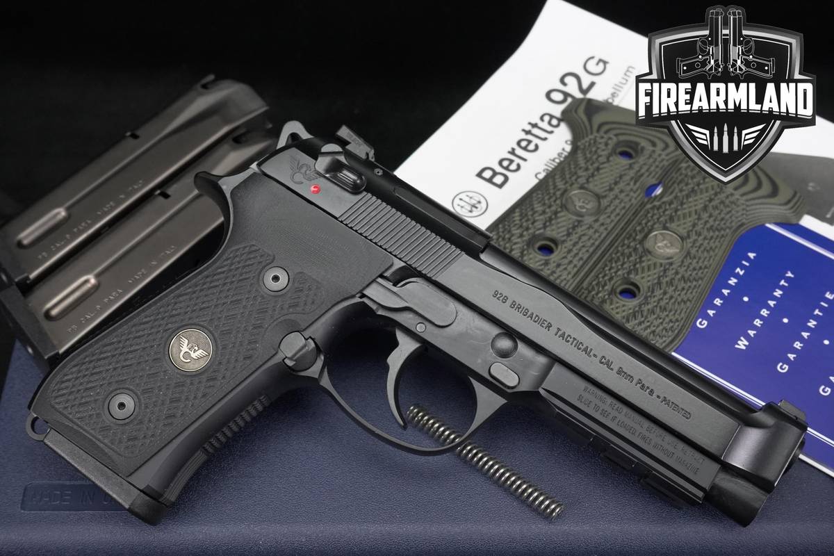 Wilson Combat WC Beretta 92G Brigadier Tactical 9mm 4.7" +3 MAGS & OG BOX