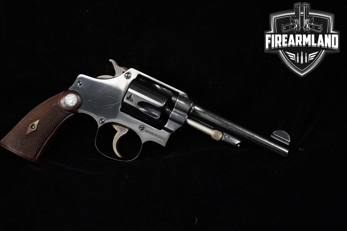 1917-1940 Smith & Wesson (S&W) .38 Regulation Police 38 S&W 4" Blued DA/SA